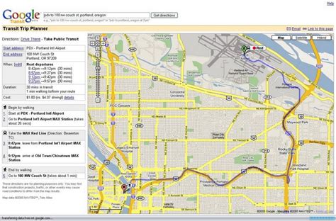 google maps 10 years ago.